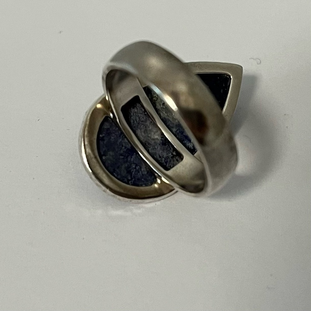 Silpada “Deep Blue” Sterling Silver Ring - Picture 4 of 5